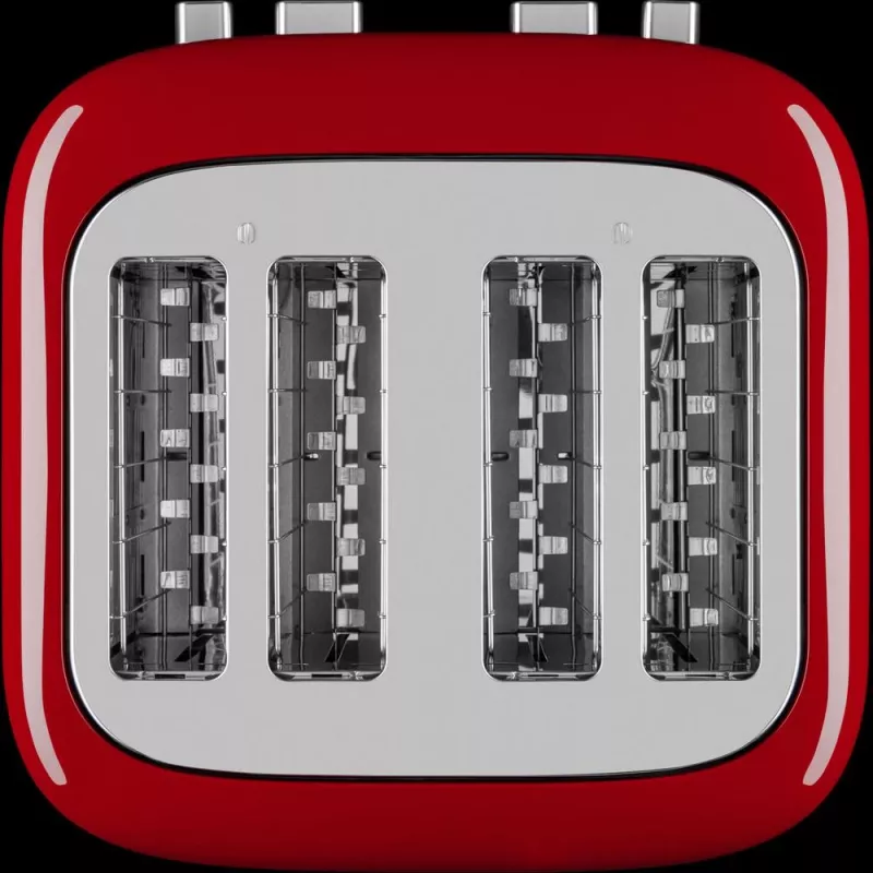 KitchenAid 5KMT4109EER 7 4 fatias 1640 W Vermelho, Aço inoxidável
