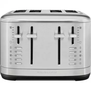 KitchenAid 859711675290 Torradeira 7 4 fatias 1640 W Aço inoxidável