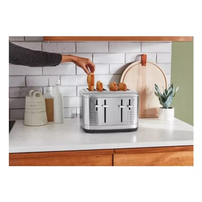 KitchenAid 859711675290 Torradeira 7 4 fatias 1640 W Aço inoxidável
