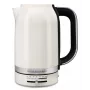 KitchenAid 5KEK1701EPL Chaleira elétrica 1,7 l 2400 W Preto, Aço inoxidável, Branco