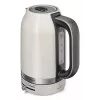 KitchenAid 5KEK1701EPL Chaleira elétrica 1,7 l 2400 W Preto, Aço inoxidável, Branco