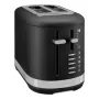KitchenAid 859711684250 Torradeira 7 2 fatia(s) 980 W Preto, Aço inoxidável