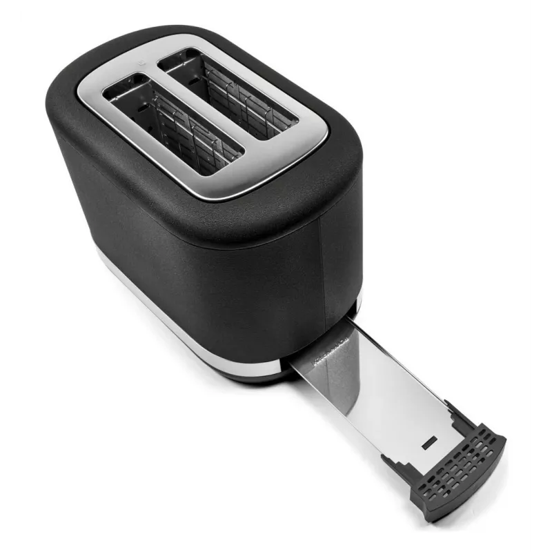 KitchenAid 859711684250 Torradeira 7 2 fatia(s) 980 W Preto, Aço inoxidável