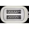 KitchenAid 859711684260 Torradeira 7 2 fatia(s) 980 W Preto, Aço inoxidável, Branco