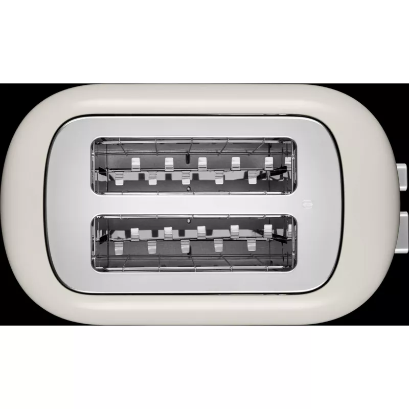 KitchenAid 859711684260 Torradeira 7 2 fatia(s) 980 W Preto, Aço inoxidável, Branco