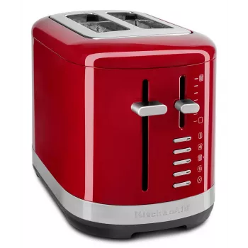 KitchenAid 5KMT2109EER 7 2 fatia(s) 980 W Preto, Vermelho, Aço inoxidável
