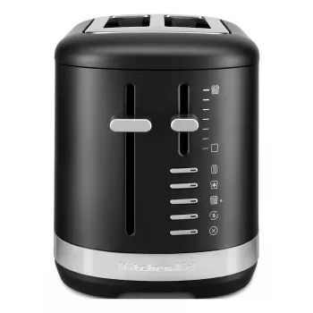 KitchenAid 5KMT2109EBM 7 2 fatias 980 W Preto, Aço inoxidável