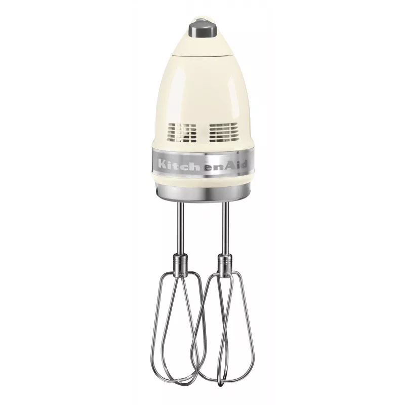 KitchenAid 5KHM9212EAC Batedeira de mão 85 W Creme, Prateado