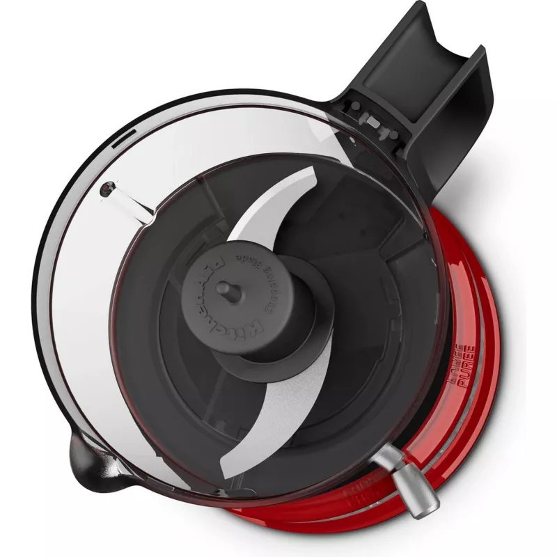 KitchenAid 5KFC3516EER 0,83 L 240 W Preto, Vermelho, Aço inoxidável