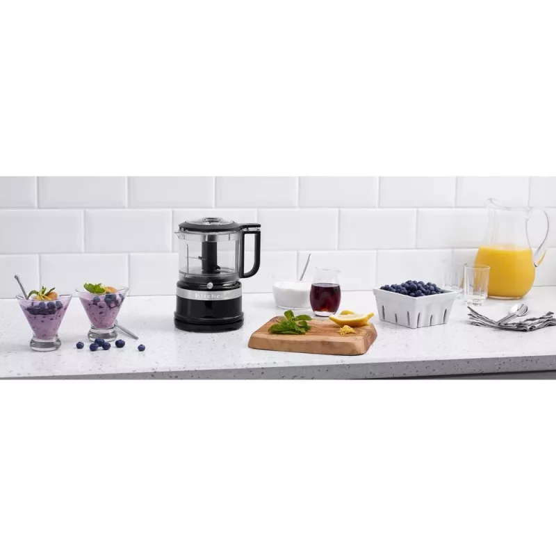 KitchenAid 5KFC3516EOB 0,83 L 240 W Preto, Aço inoxidável