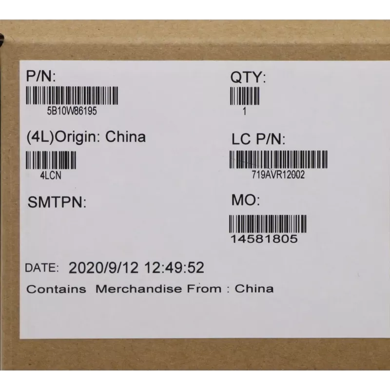 Lenovo 5B10W86195 bateria para portátil