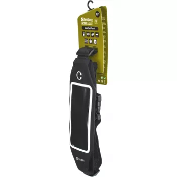 Sandberg bolsa de cintura desportiva 5,5'', bolsa de cintura, universal, 14 cm (5,5 polegadas), preto
