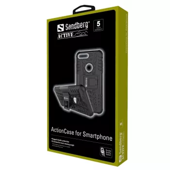 Sandberg ActionCase para Galaxy S9 Plus, capa, Samsung, Galaxy S9 Plus, 15.8 cm (6.2 polegadas), preto
