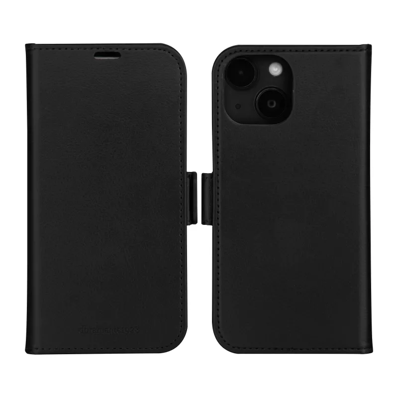 dbramante1928 Stockholm – iPhone 17e/16e/15/14/13 – preto, folio, Apple, iPhone 17e/16e/15/14/13, preto