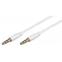 Microconnect AUDLL05W cabo de áudio 0,5 m 3,5 mm branco