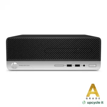 upcycle it HP ProDesk 400 G5 SFF (recondicionado) A Intel® Core™ i5 i5-8400T 16 GB DDR4-SDRAM 256 GB SSD Windows 11 Pro PC preto, prateado