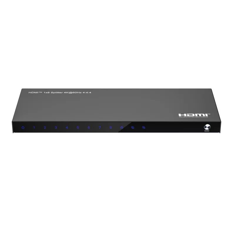 Microconnect MC-HDMISPLITTER0108-4K divisor de vídeo HDMI 8x HDMI