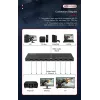Microconnect MC-HDMISPLITTER0108-4K divisor de vídeo HDMI 8x HDMI