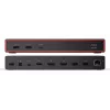 Lenovo ThinkPad USB4 Smart Dock 5500 com adaptador de 135W com fios preto
