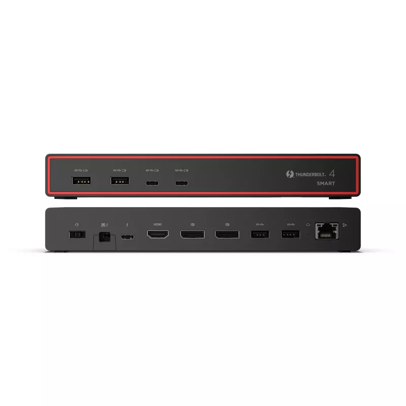 Lenovo ThinkPad Thunderbolt 4 Smart Dock Gen2 7500 com fios preto