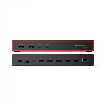 Lenovo ThinkPad Thunderbolt 4 Smart Dock Gen2 7500 com fios preto