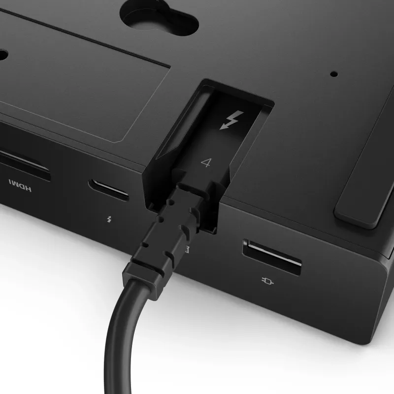 Lenovo ThinkPad Thunderbolt 4 Smart Dock Gen2 7500 com fios preto