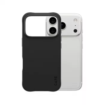 PanzerGlass CARE™ by ® Samba Case preta com MagSafe iPhone 17 Pro | Großpackung