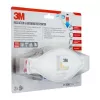 3M Aura Comfort Cool Flow 9332+ FFP3 NR D Máscaras respiratórias descartáveis, 2 unidades (9332C2)