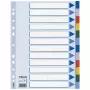 Esselte Separador de índice em branco, polipropileno (PP), A4, multicolor, 225 mm