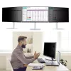StarTech.com película magnética de proteção de ecrã para monitor de 24 polegadas 16:10, filtro removível, lados antirreflexo/brilhante, película protetora de ecrã com redução de luz azul, TAA