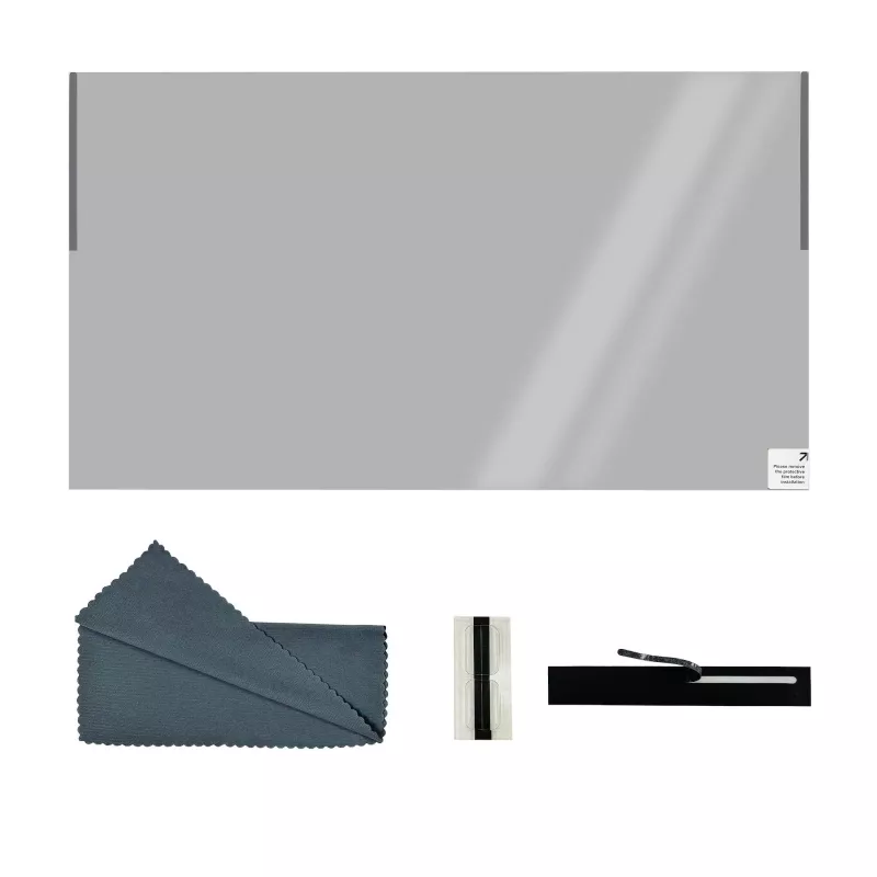StarTech.com película magnética de proteção de ecrã para monitor de 24 polegadas 16:10, filtro removível, lados antirreflexo/brilhante, película protetora de ecrã com redução de luz azul, TAA