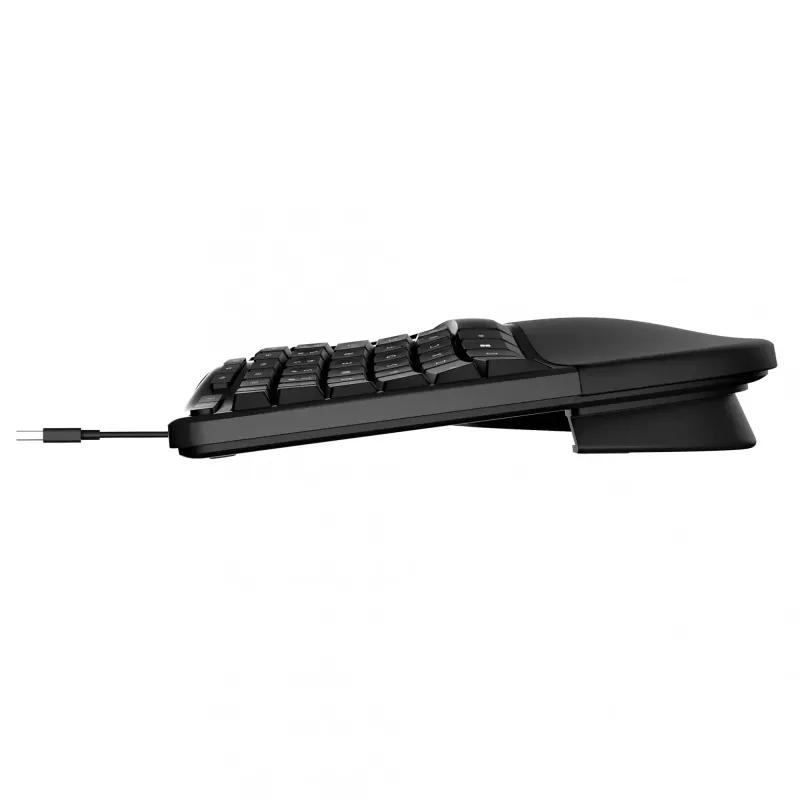 Incase Designed by Microsoft teclado ergonómico Office USB QWERTY preto