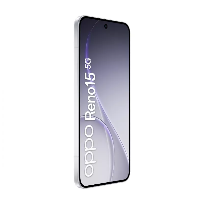 OPPO Reno15 5G 16,7 cm (6,59 polegadas) Dual SIM Android 16.0 USB Type-C 8 GB 512 GB 6500 mAh branco
