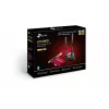 TP-Link AX3000 Wi-Fi 6 Bluetooth 5.0 Adaptador PCIe, Interno, Sem fios, PCI Express, WLAN / Bluetooth, 2402 Mbit/s, Preto, Vermelho