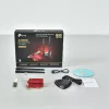 TP-Link AX3000 Wi-Fi 6 Bluetooth 5.0 Adaptador PCIe, Interno, Sem fios, PCI Express, WLAN / Bluetooth, 2402 Mbit/s, Preto, Vermelho