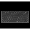 Rapoo UCK-6001 Teclado ultrafino com adaptador multiporta USB-C 8 em 1, QWERTZ