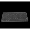 Rapoo UCK-6001 Teclado ultrafino com adaptador multiporta USB-C 8 em 1, QWERTZ
