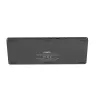 Rapoo UCK-6001 Teclado ultrafino com adaptador multiporta USB-C 8 em 1, QWERTZ