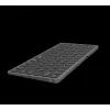 Rapoo UCK-6001 Teclado ultrafino com adaptador multiporta USB-C 8 em 1, QWERTZ