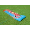 Bestway H2OGO! Escorrega de água duplo com rampa Tsunami Splash 4,88 m
