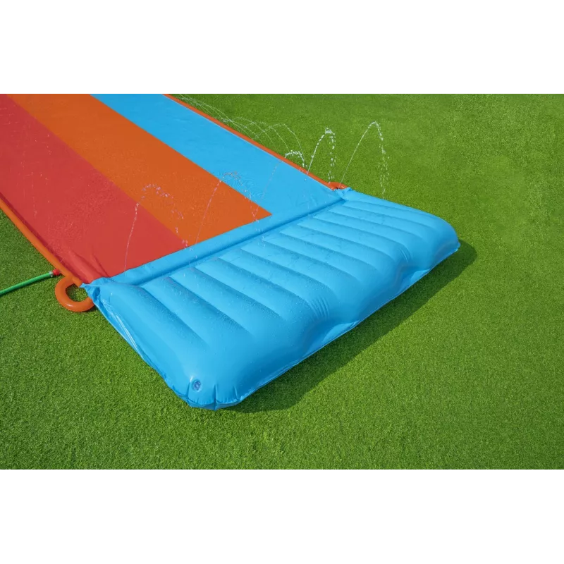 Bestway H2OGO! Escorrega triplo com rampa Tsunami Splash 4,88 m