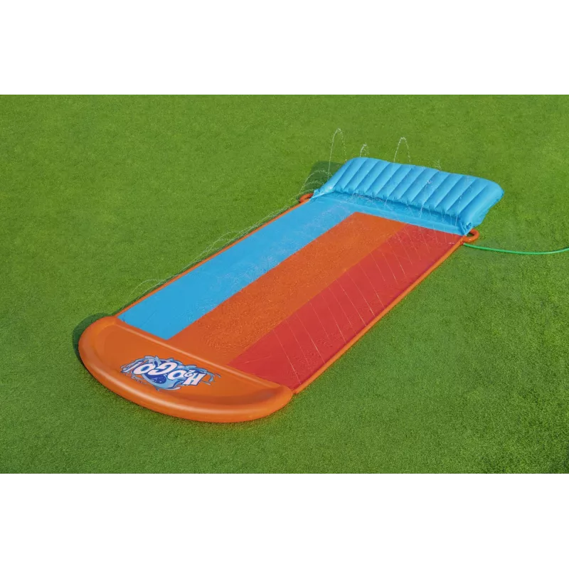Bestway H2OGO! Escorrega triplo com rampa Tsunami Splash 4,88 m