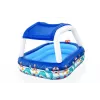 Bestway Sea Captain Piscina familiar insuflável com toldo UV Careful