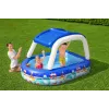 Bestway Sea Captain Piscina familiar insuflável com toldo UV Careful