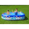 Bestway Sea Captain Piscina familiar insuflável com toldo UV Careful