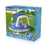 Bestway Sea Captain Piscina familiar insuflável com toldo UV Careful