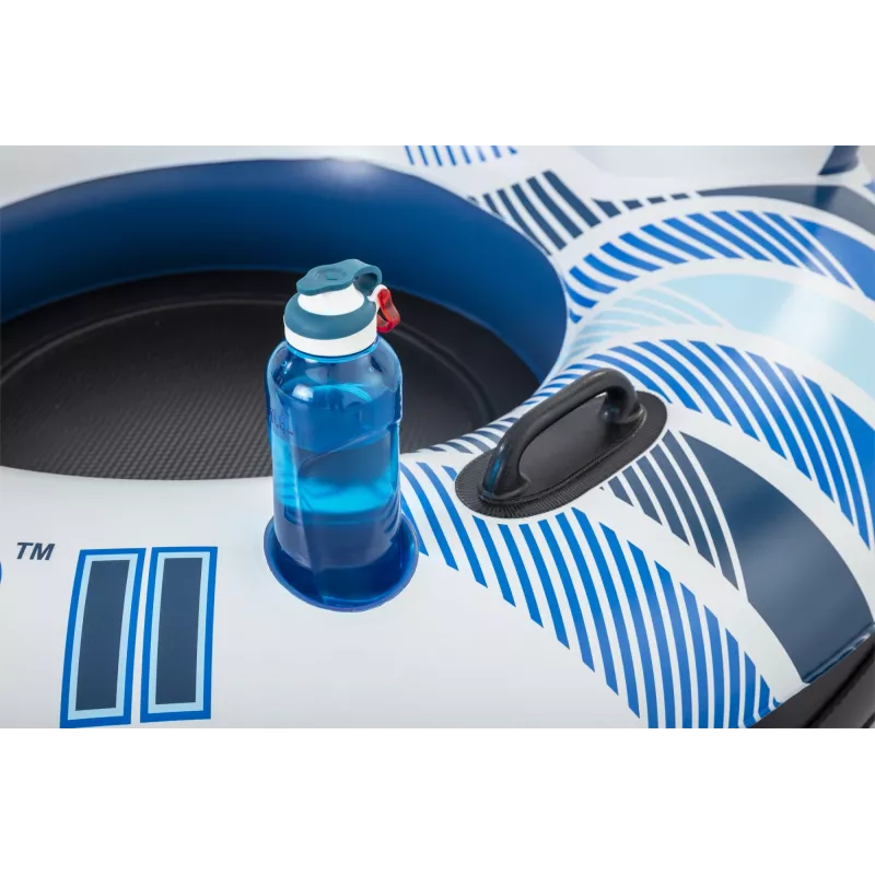 Bestway Hydro-Force Rapid Rider II Flutuador duplo para rio, Multicolor, Flutuador, Padrão, Rapaz/Rapariga, 180 kg, 2 pessoas