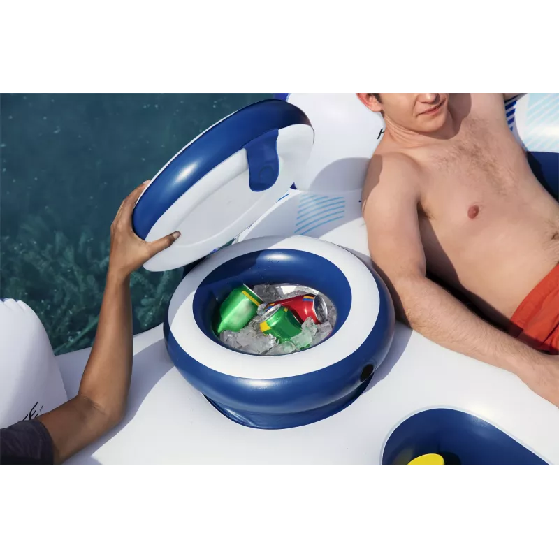 Bestway Hydro-Force Rapid Rider II Flutuador duplo para rio, Multicolor, Flutuador, Padrão, Rapaz/Rapariga, 180 kg, 2 pessoas