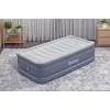 Bestway Tritech Colchão de ar Twin com bomba AC integrada e revestimento antimicrobiano 1,91 m x 97 cm x 51 cm