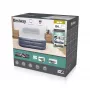 Bestway Tritech SleekFlow Colchão de ar com encosto Queen com bomba AC integrada e revestimento antimicrobiano 2,26 m x 1,52 m x 84 cm